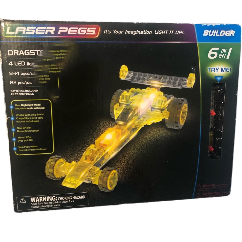 Laser Pegs Set.